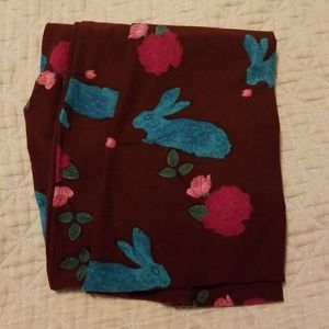 Blue bunny lularoe leggings